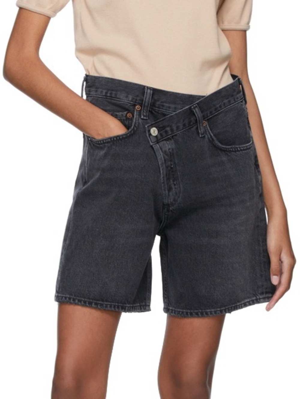 Agolde Criss Cross Shorts